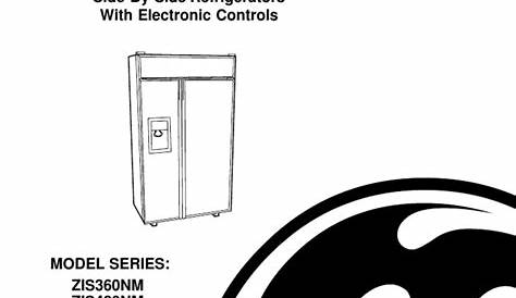 GE Monogram Refrigerator Service Manual | Refrigerator | Direct Current