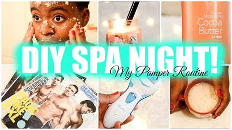 Diy Spa Night Ideas My Pamper Routine Livi Kae Youtube