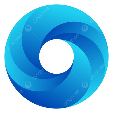 Simple Blue Circle Logo Blue Circle Logo Png Transparent Image And