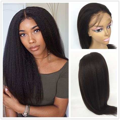 Buy Jyl Hair Italian Yaki 360 Lace Frontal Wig Pre Plucked Hairline