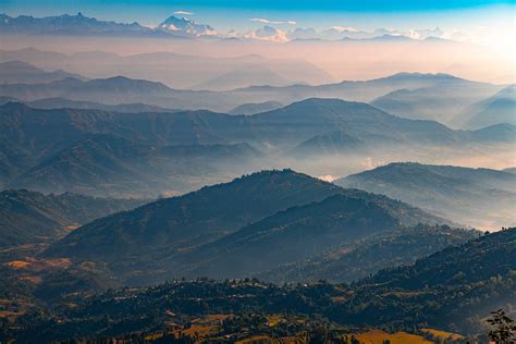 Sunrise View From Nagarkot Nepal Camelkw Flickr
