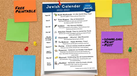 Jewish Holiday Calendar 2022 2023 Roman Calendar Calender Jewish