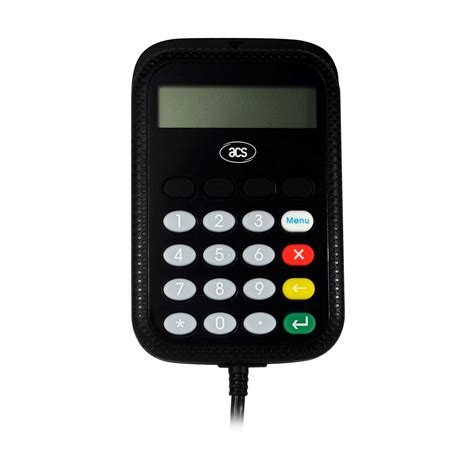 Acs Apg8201 B2 Smart Card Reader W Pin Pad Reader