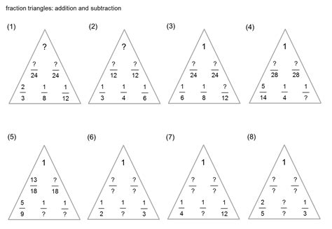 Median Don Steward Mathematics Teaching Fraction Triangles