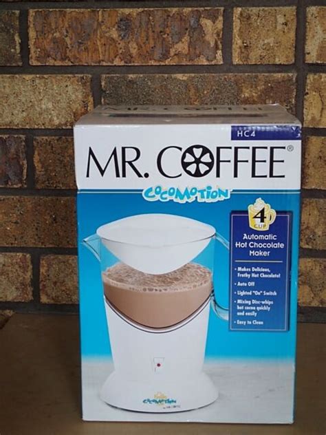 Mr Coffee Cocomotion 4 Cup Automatic Hot Chocolate Maker Machine Hc4
