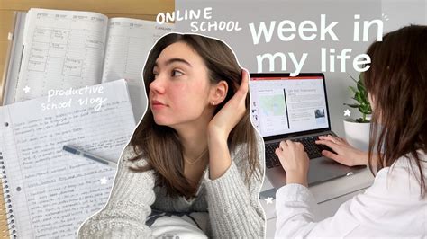 Study Diaries College Week In My Life Online Classes Youtube