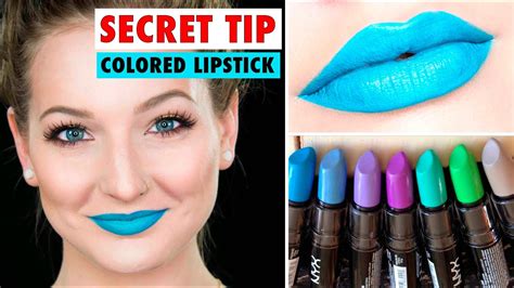 Quick Tip Long Lasting Colored Lipstick Youtube