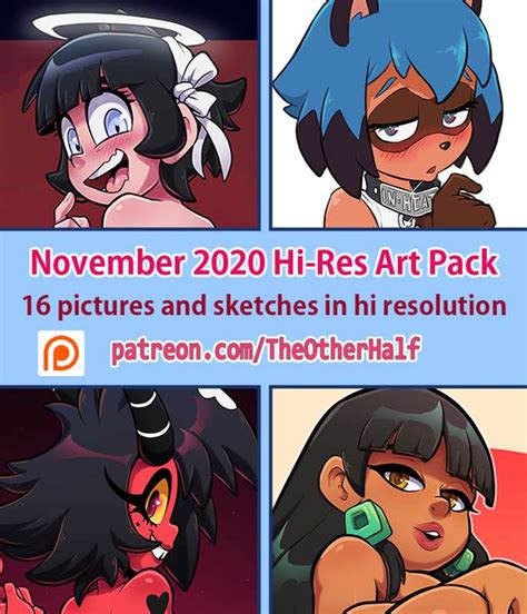 ToH November 2020 Hi Res Art Pack By TheOtherHalf From Patreon Kemono