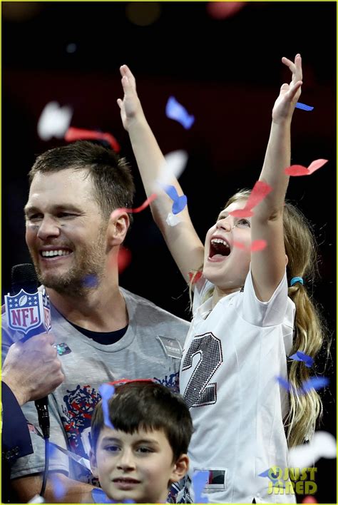 Tom brady never envisioned a family unit while playing football. Tom Brady's Wife Gisele & 3 Kids Celebrate His Super Bowl ...