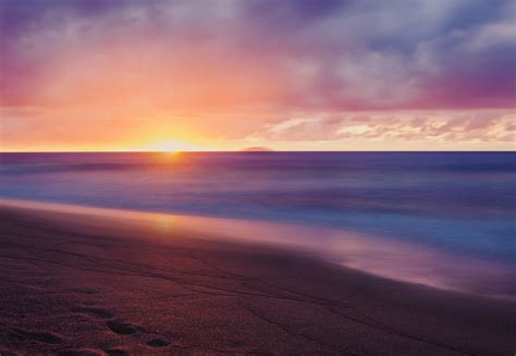 Colorful Sunset Beach 4k Wallpaperhd Nature Wallpapers4k Wallpapers