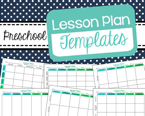 Make your lesson plans work for you | Preschool lesson plan template, Daycare lesson plans ...