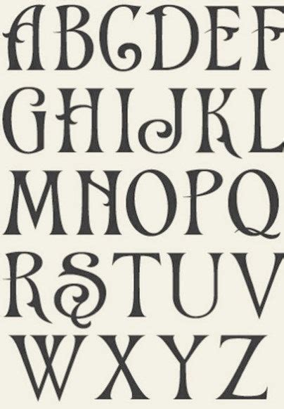 Beautiful Typography Alphabet Design 44 Lettering Alphabet Fonts