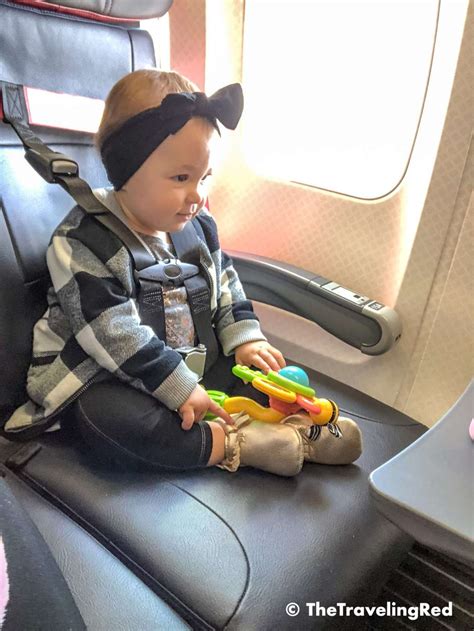Airplane Harness Instead Of A Car Seat For The Airplane