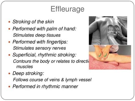 Effleurage Massage Technique Massageaholic