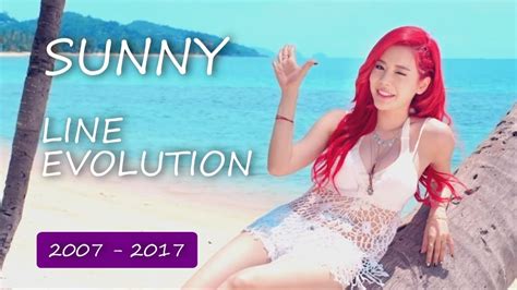 Sunny Snsd Line Evolution [2007 2017] Youtube
