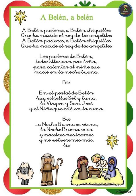 Cuaderno De Villancicos Para Navidad Imagenes Educativas