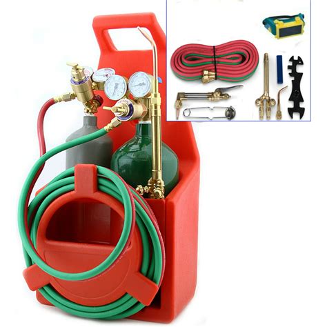 Stark Portable Victor Type Welding And Cutting Torch Kit Oxygen Acetylene