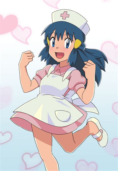 Pokemon Dawn As Nurse