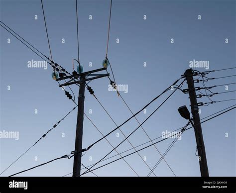 Telephone Poles And Wires Hi Res Stock Photography And Images Alamy