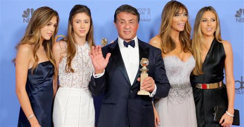 Who Are Sylvester Stallones Kids The Actor Had 3 Daughters A Son
