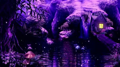 Peaceful Night 💜 Soothing Sleep Music ★ Drift Into a Peaceful Deep