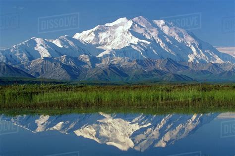 Mt Mckinley Reflection Pond Interior Alaska Denali National Park