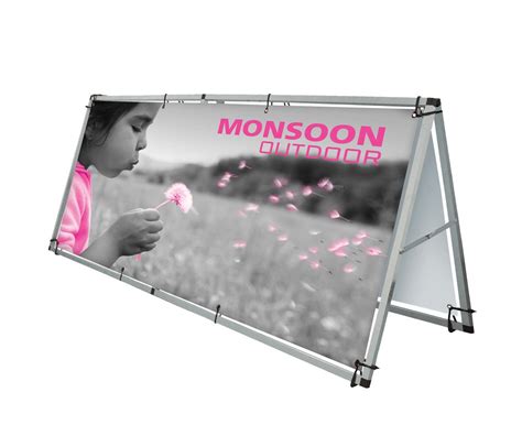 Monsoon Outdoor Banner Frames Large Exhibition Stands And Graphics By