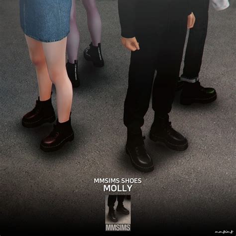 Dr Martens Molly Boots At Mmsims Sims 4 Updates