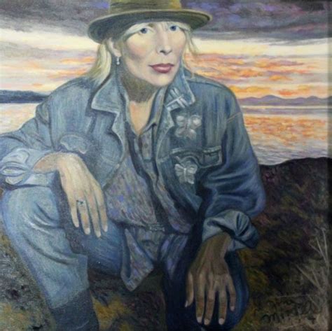 Self Portrait Joni Mitchell Joni Mitchell Paintings Artist Female Art