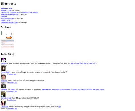 Blogger Related Content Search Engine First Screenshot And Review