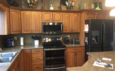 Update kitchen cabinets for cheap update kitchen cabinets. Painting over the past: 5 ways to update your '80s and ...