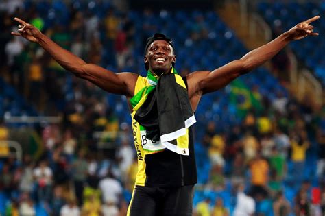 Usain Bolt Leads Jamaica To Relay Gold Us Disqualified The New