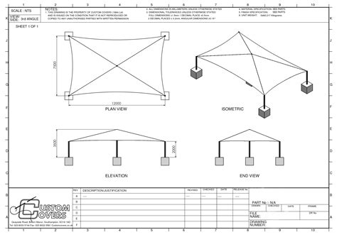 Tensile Structure Plan