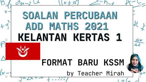 Jawapan Percubaan Spm 2021 Kelantan  mitsuanako