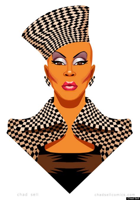 Chad Sell Features Rupauls Drag Race Queens In Amazing Artwork