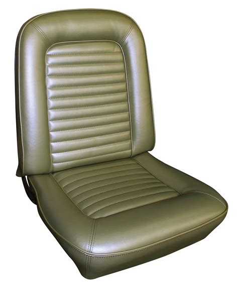 1965 Standard Front Bucket Seats Upholstery Set Autoware