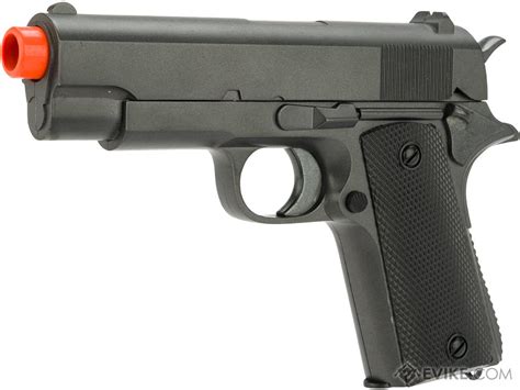 Zm22 Spring Powered Metal 34 Scale 1911 Style Airsoft Pistol Airsoft
