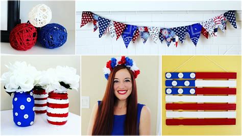 6 Cheap And Easy 4th Of July Craft Ideas Pinterest Inspired Youtube