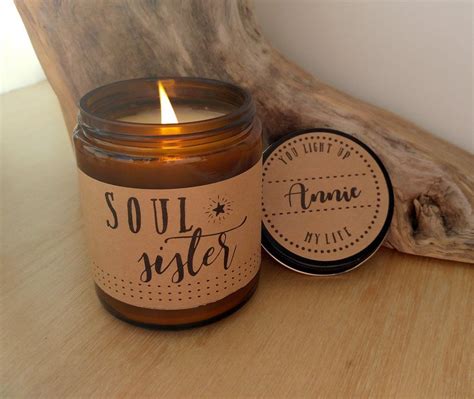 Soul Sisters Gift Soy Candle Gift for BFF Friend Gift Birthday Gift Christmas Gift Best Friend 