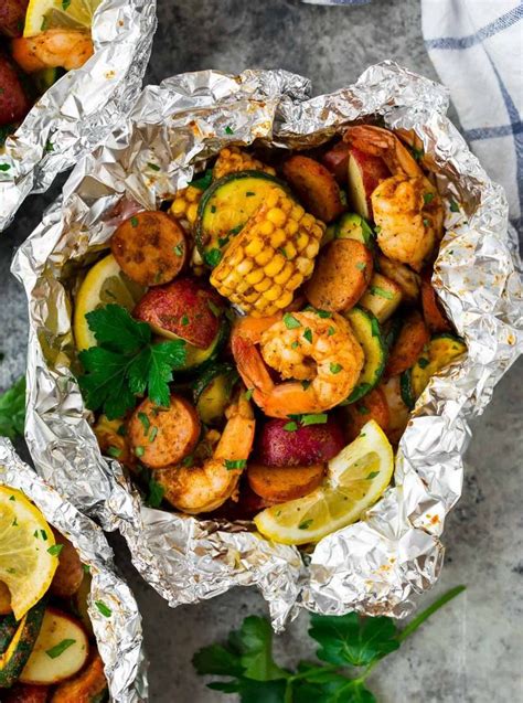 There is no need to brown the meat first, adding to the incredible ease of this slow cooking, incredibly tender roast. Cajun Shrimp Boil Foil Packets with sausage. Easy recipe ...