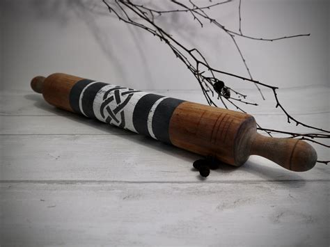 Decorative Rolling Pin Hand Painted Etsy