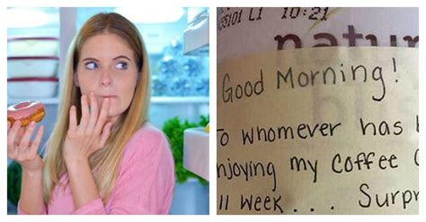 this woman cracked the office food thief code in the best way