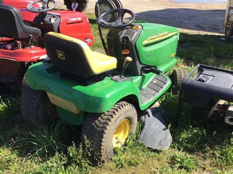 John Deere Lt133 38” Deck Sherwood Auctions