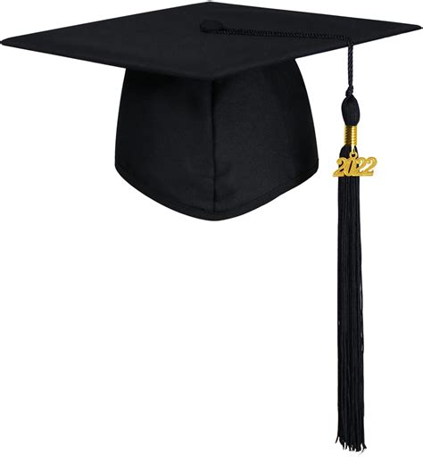 Graduationmall Graduation Cap For Adults 2022 Academic Mortarboard With