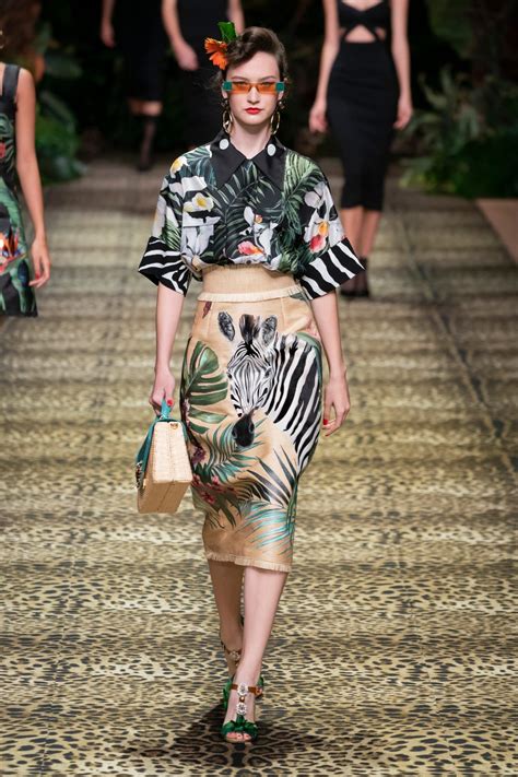Dolce And Gabbana Evokes The Jungle For Its Spring 2020 Collection