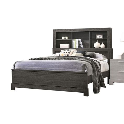 Transitional Wood Cal King Storage Bed Northville By Furniture Of