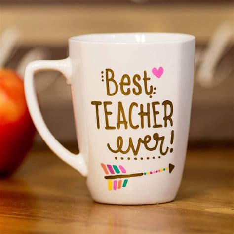 Best Teacher Ever Coffee Mug Teacher T Hand Designed Mug Personalize Made To Order
