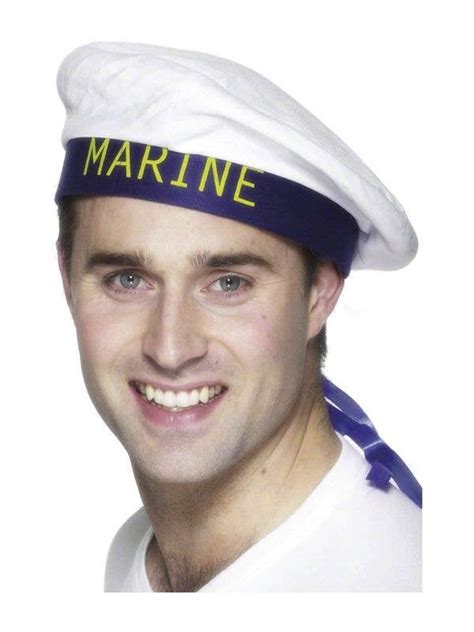 Marine Sailors Navy Costume Hat Dough Boy Sailor Hat