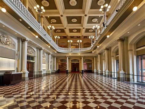 Many buses stop within a few blocks of music hall — plan your trip at go metro. Music Hall Lobby - EMA21604 1 | Cincinnati Music Hall In 201… | Flickr