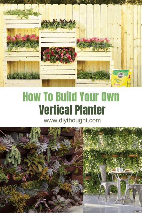 How To Build Your Own Vertical Garden Diy Thought